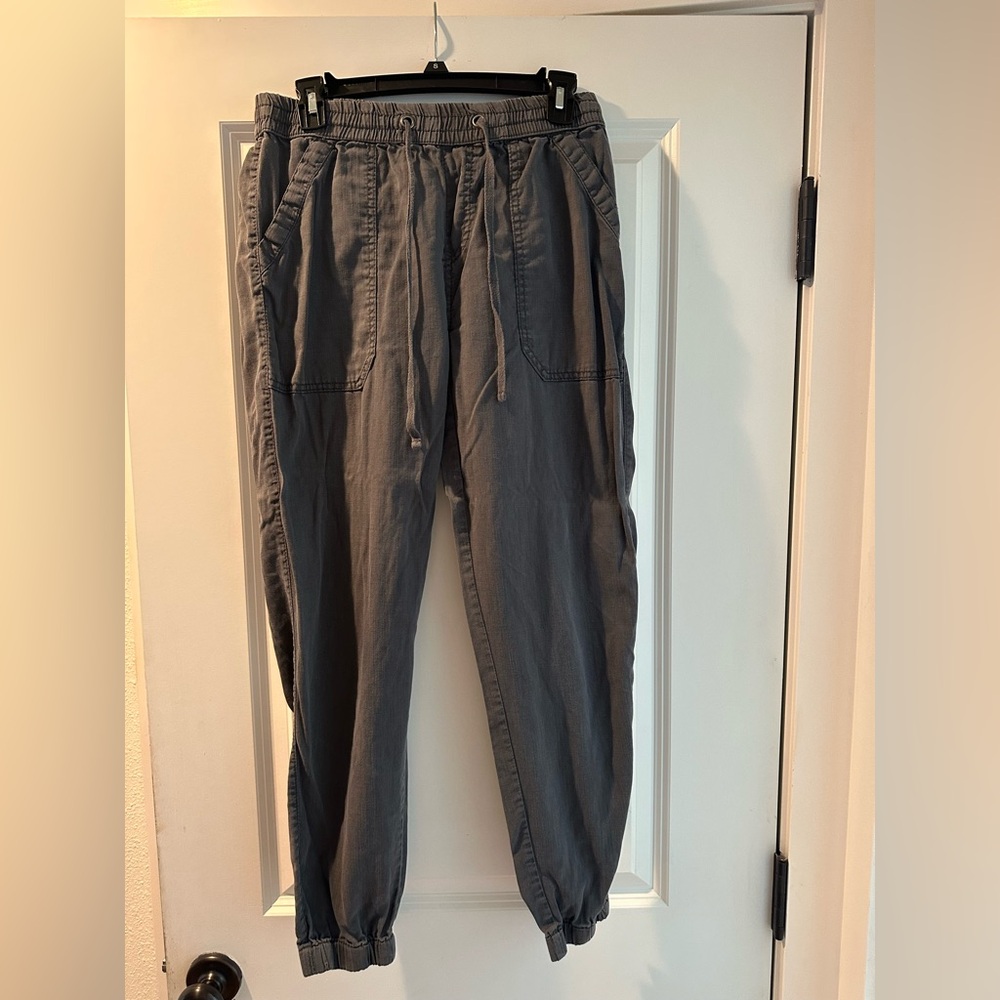 Supplies Women’s Charcoal Linen Jogger Pants